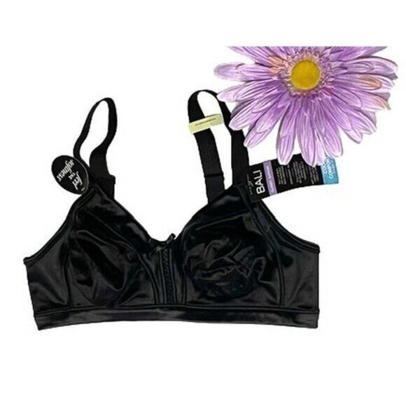 Bali Double Support Soft Touch Cool Wire-Free Bra 40D - Picture 3 of 9